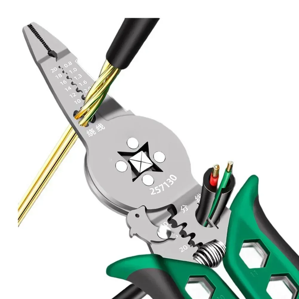 Tools In Electrical Workshop - Crimping Pliers Heavy-Duty Wire Stripper &