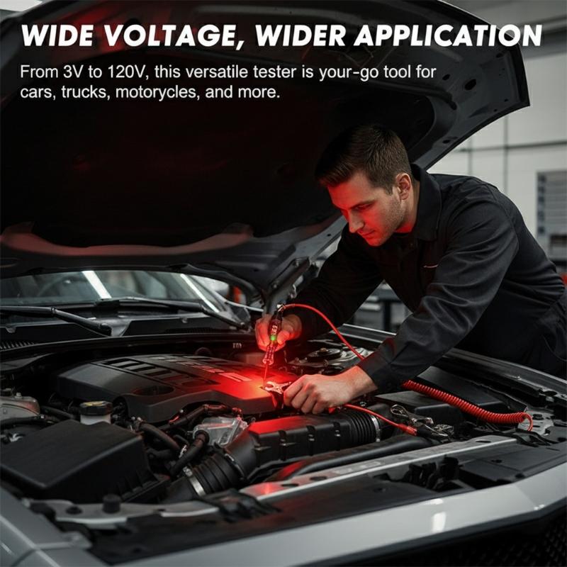 Tools In Electrical Workshop - 3V 120V Voltage Tester Pen Digital