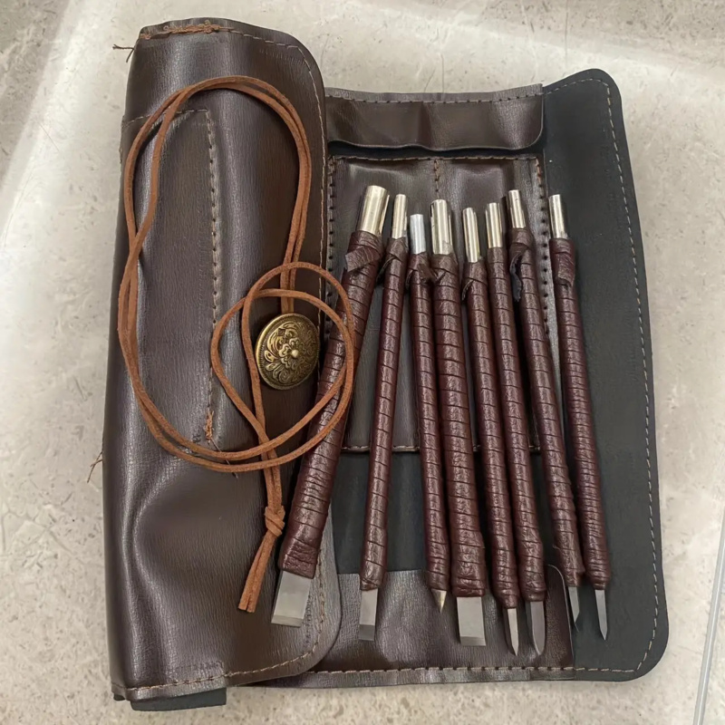 Chisel Set Wood - ‌8pcs Tungsten Steel Carving Chisels Set