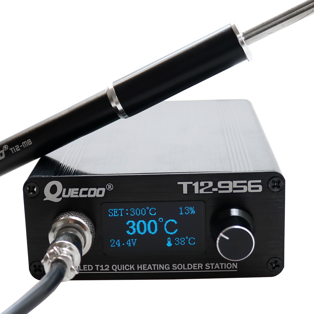 Tools For Electronic Workshop - QUECOO T12-956 Soldering Digital Station Electronic