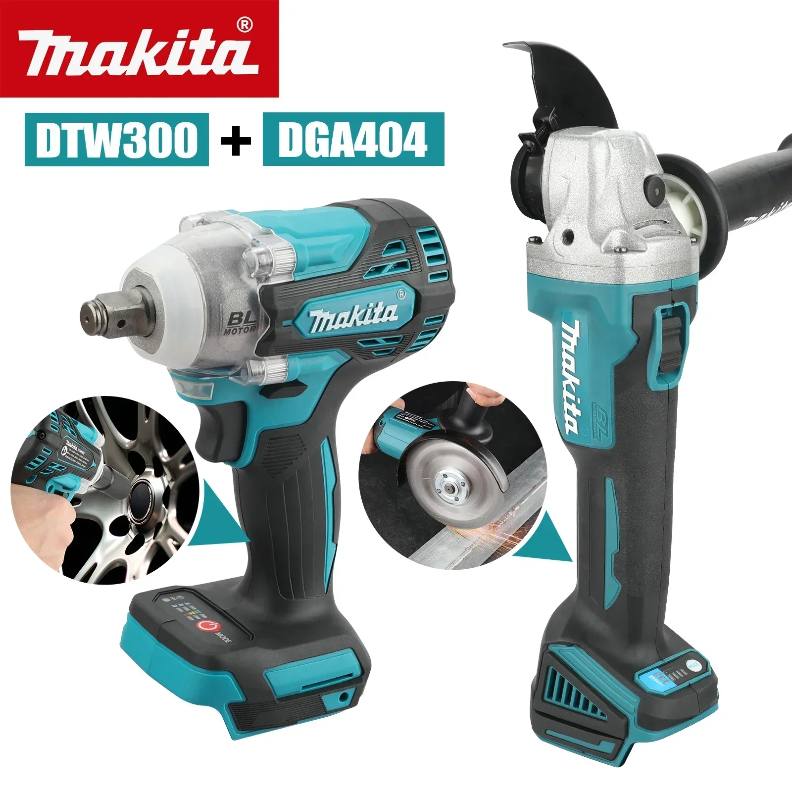 Makita DTW300 Or DGA404 Combo: - Makita Drill Dtw300 recension och pris