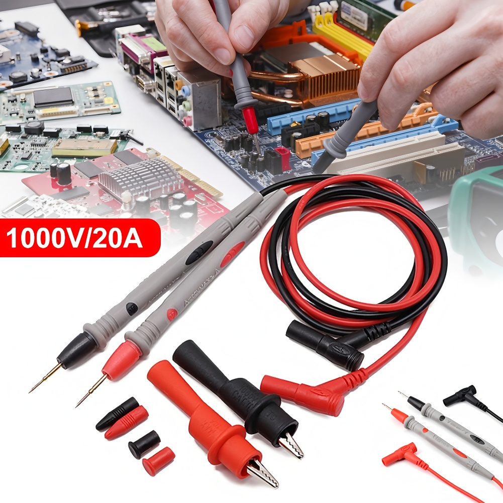 1 Pair Multimeter Test Leads D - Tools For Electronic Workshop recension och pris