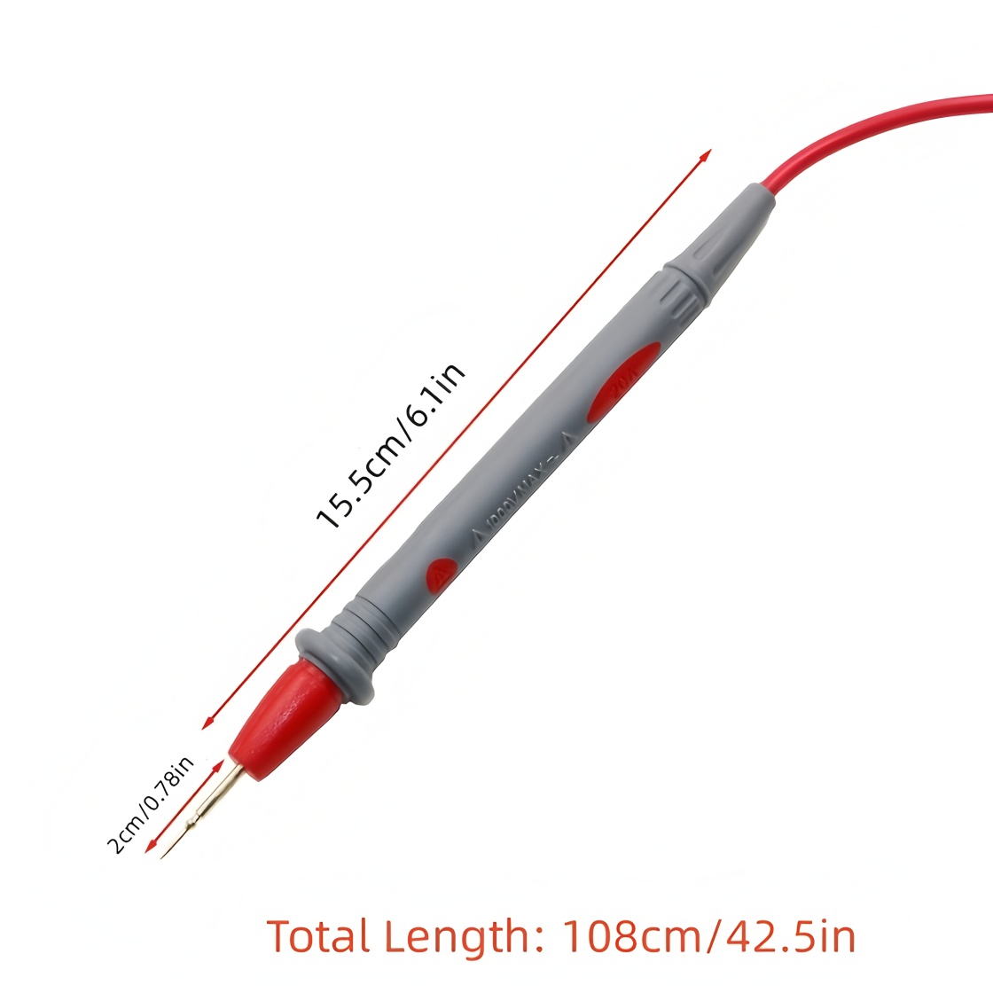 1 Pair Multimeter Test Leads D - Tools For Electronic Workshop recension och pris