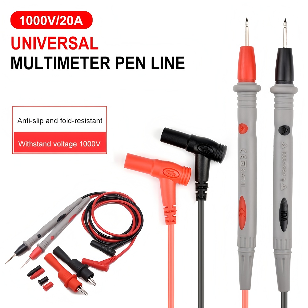 1 Pair Multimeter Test Leads D - Tools For Electronic Workshop recension och pris