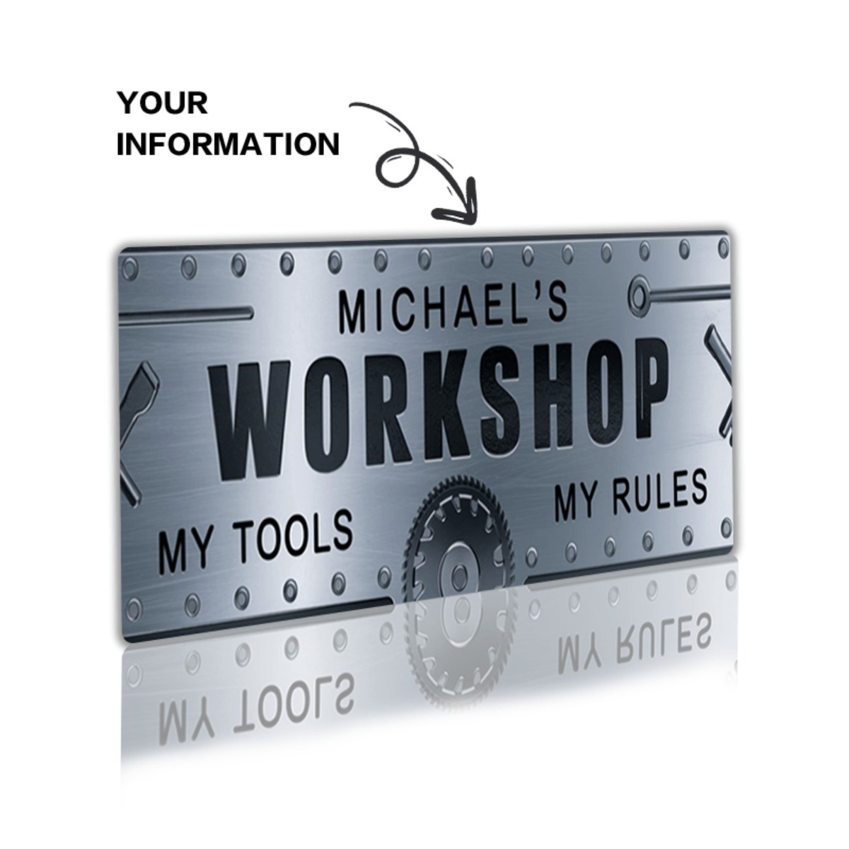 Personalized Name Workshop Alu - Workshop Tools Name recension och pris