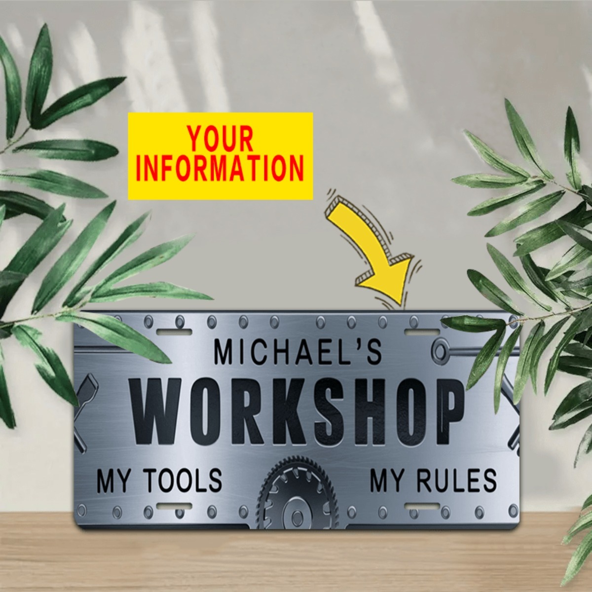 Personalized Name Workshop Alu - Workshop Tools Name recension och pris