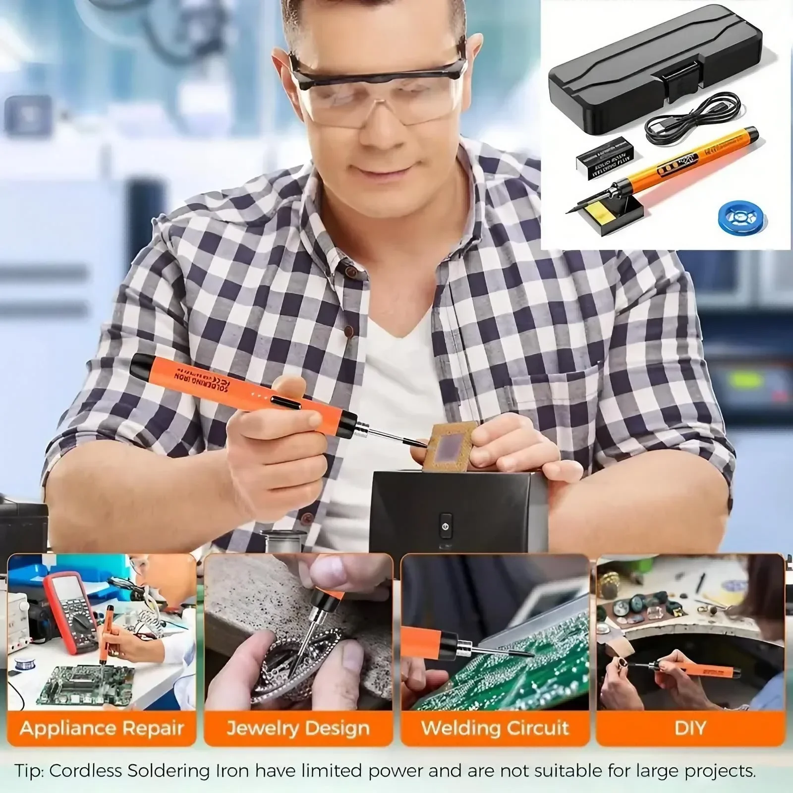 Precision Rechargeable Mini So - Tools For Electronic Workshop recension och pris