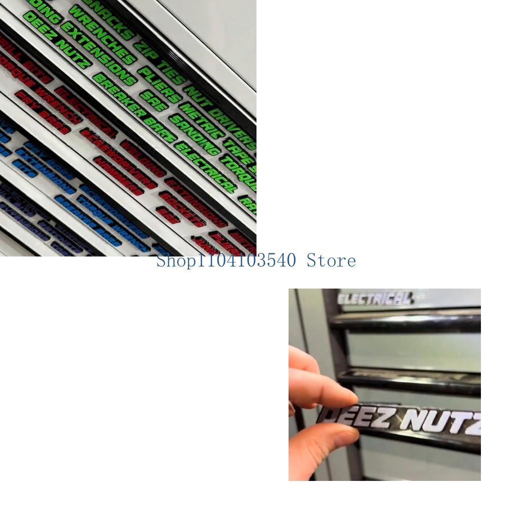 02DC Workshop Drawer Labels Ra - Workshop Tools Name recension och pris