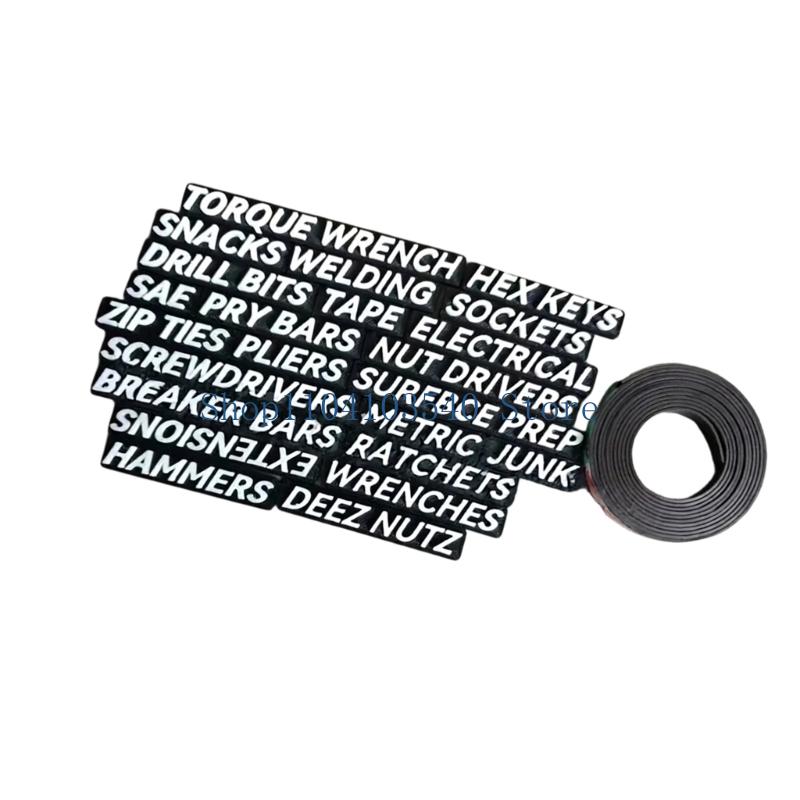 02DC Workshop Drawer Labels Ra - Workshop Tools Name recension och pris