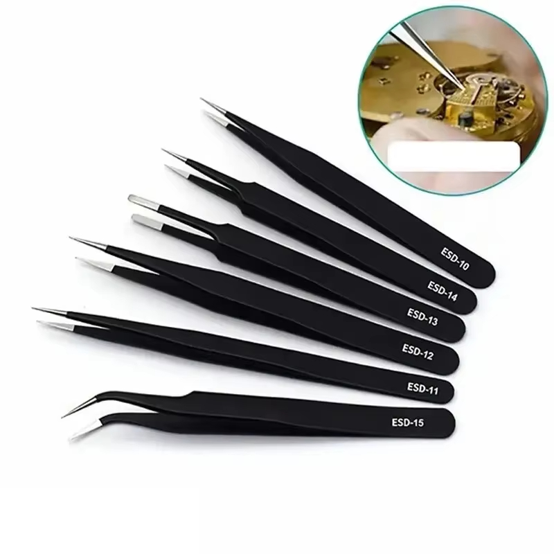 Precision Tweezers Set ESD Ant - Tools For Electronic Workshop recension och pris