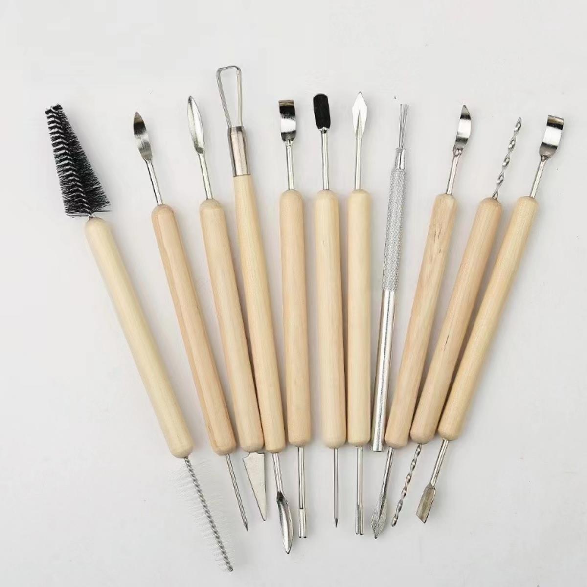 1SET Pottery Clay Sculpting Mo - Chisel Set Wood recension och pris