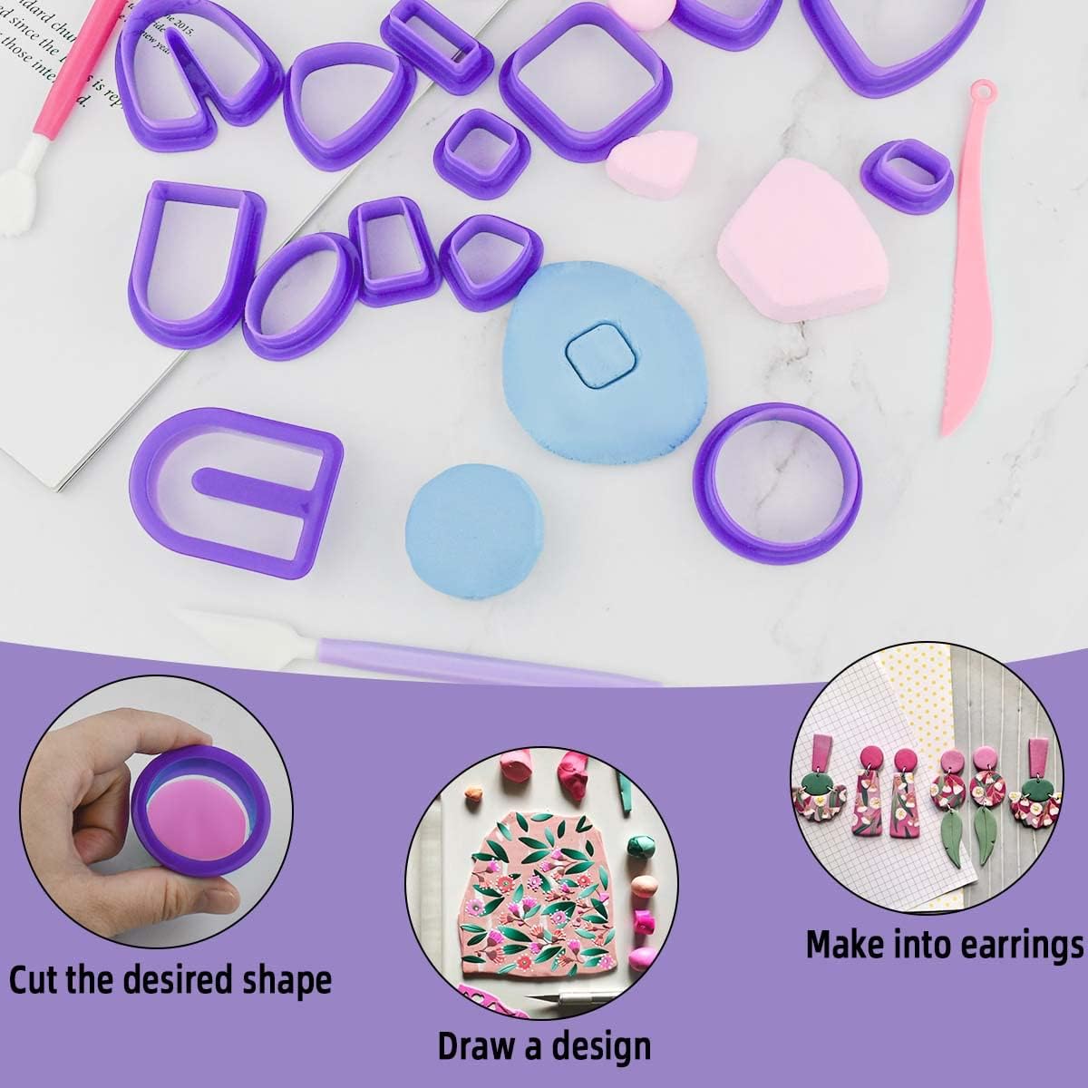 Polymer Clay Earring Making Ki - Tools Jewelry Making recension och pris