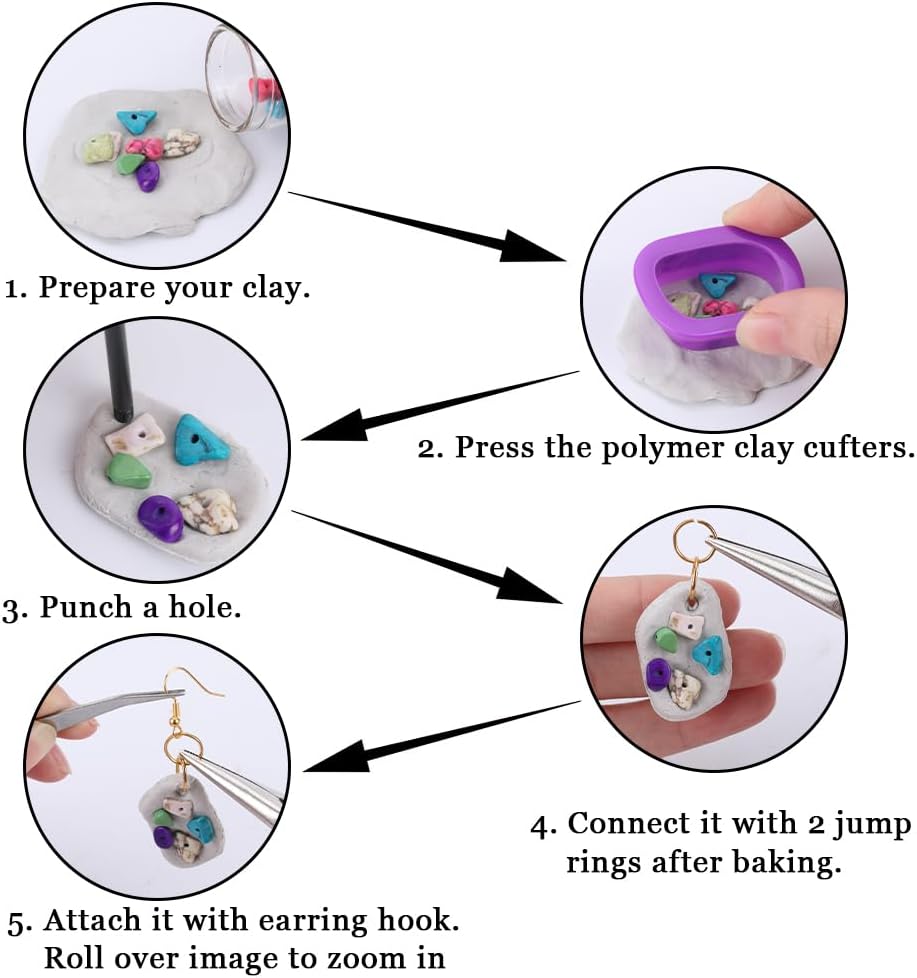 Polymer Clay Earring Making Ki - Tools Jewelry Making recension och pris