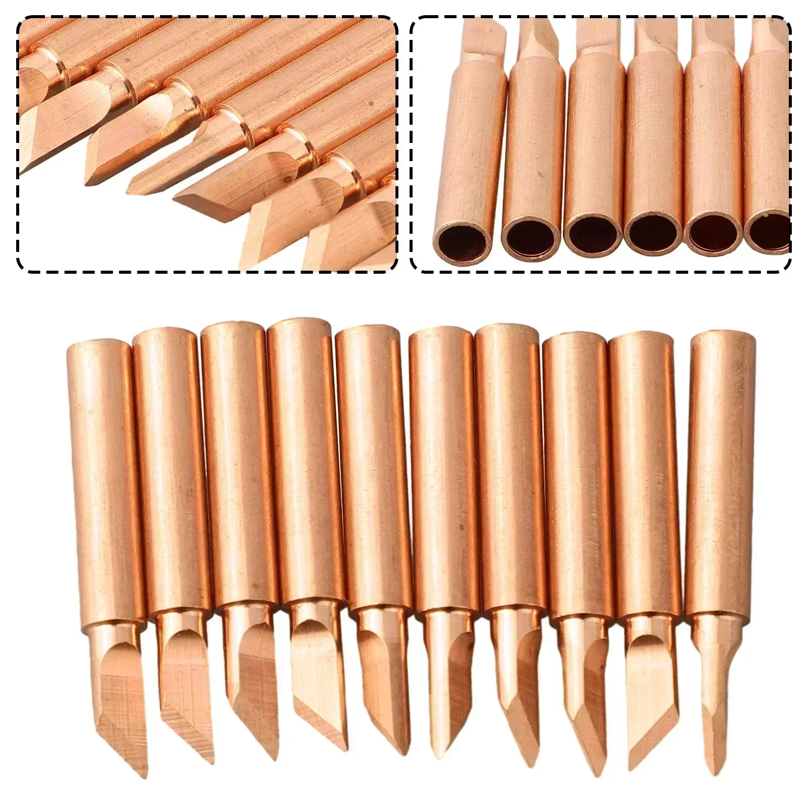 10pcs/pack Soldering Iron Tip  - Tools For Electronic Workshop recension och pris