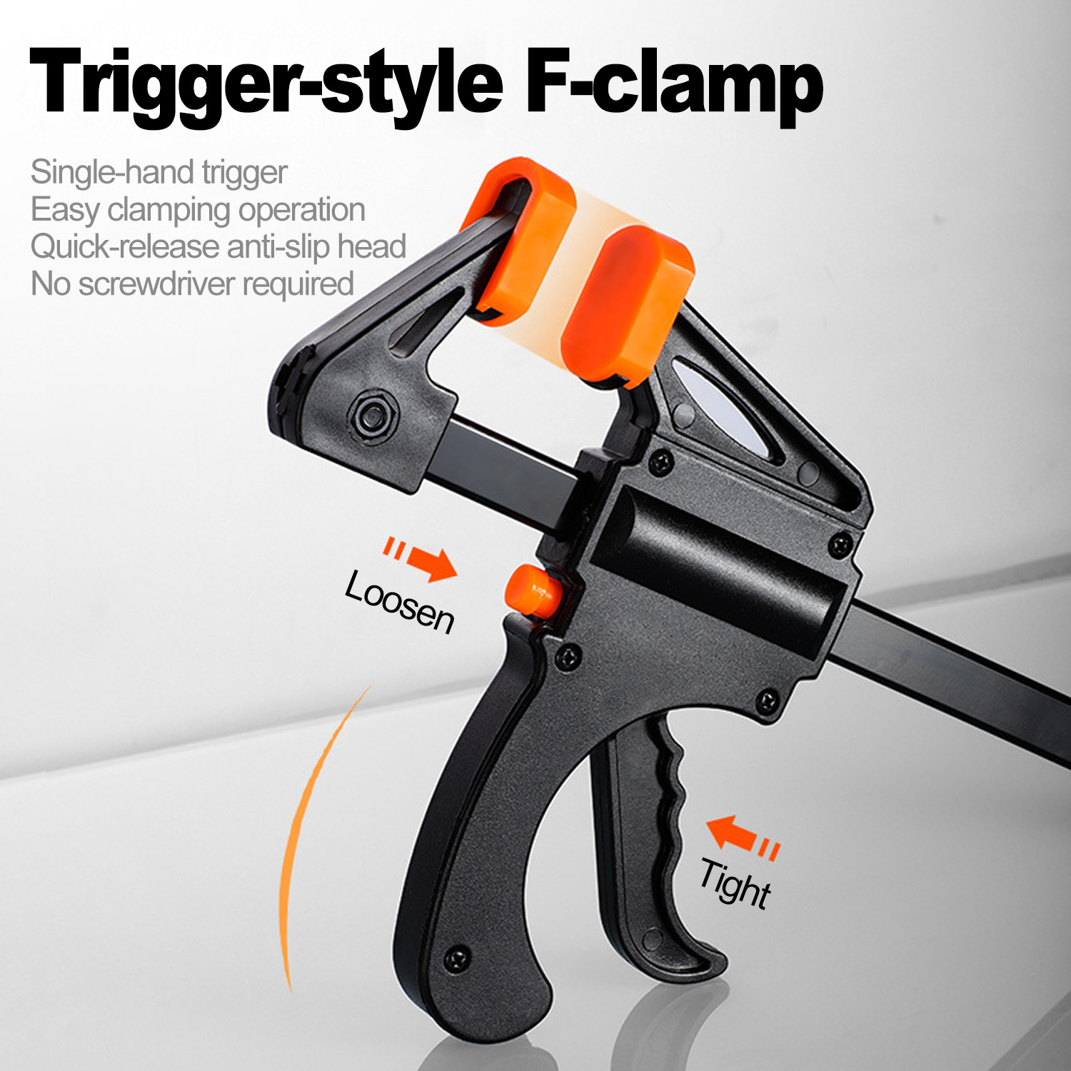 4/6/8/10 Inch F-Style Woodwork - Clamp Set F Style recension och pris