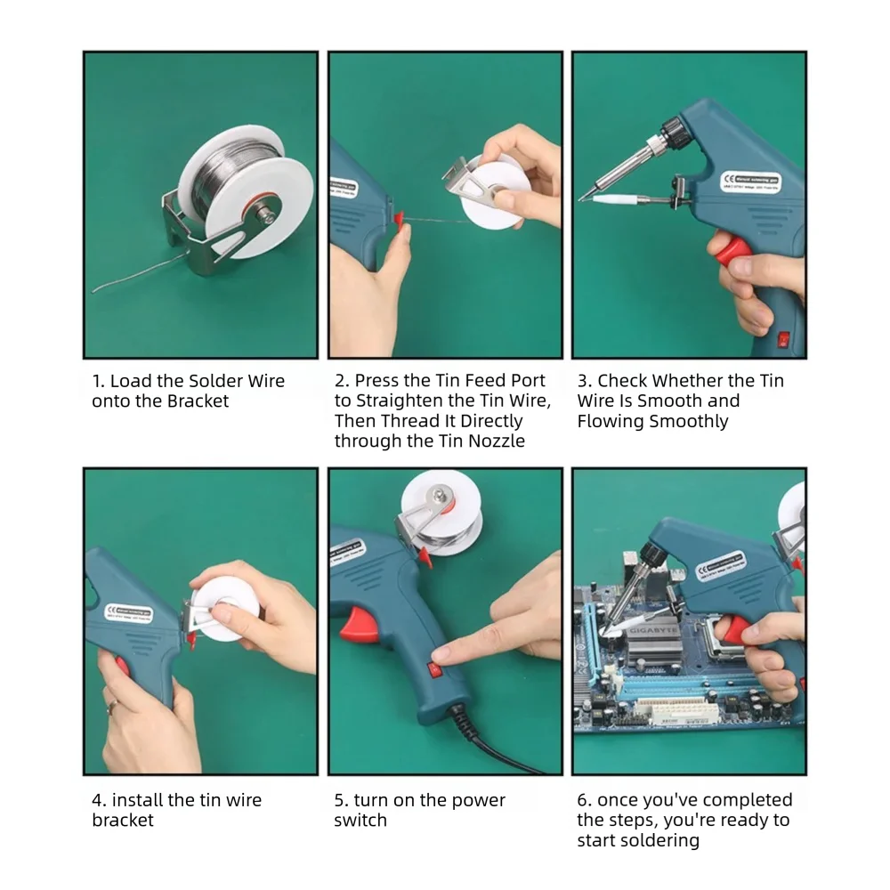 Adjustable Temperature Solderi - Tools For Electronic Workshop recension och pris