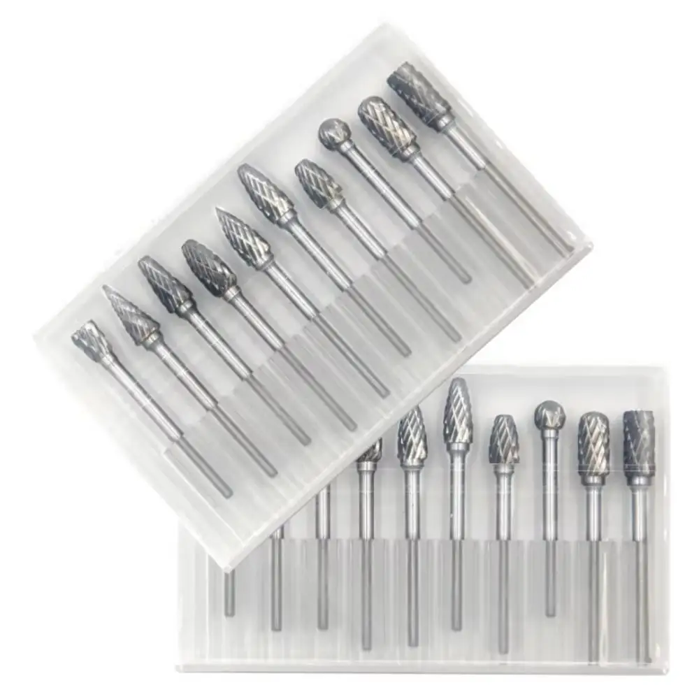 10PCS Carbide Rotary Burr Set  - Chisel Set Wood recension och pris