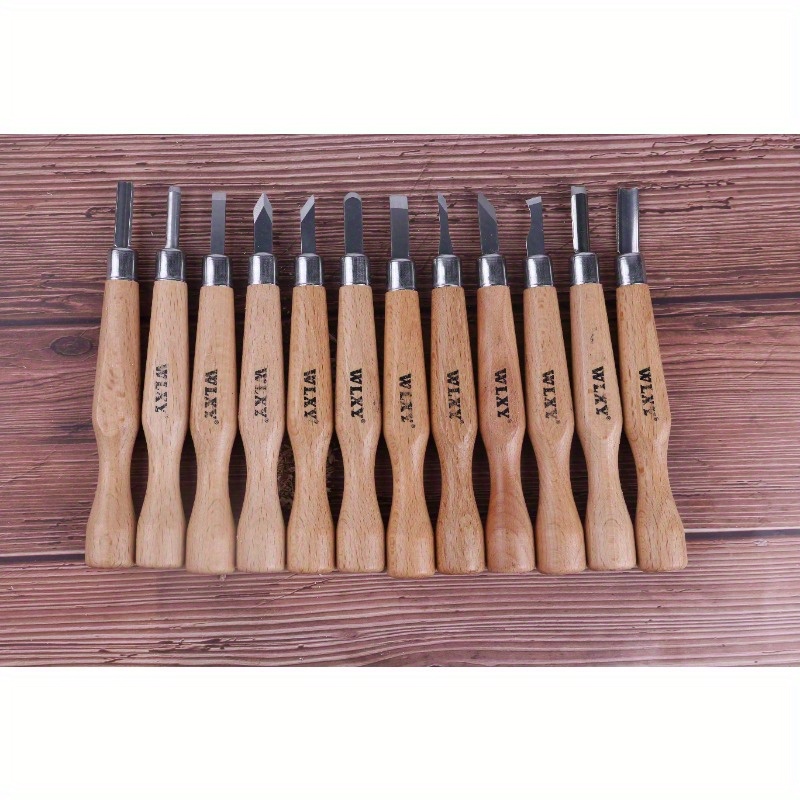 Set Of 12 Professional Wooden  - Chisel Set Wood recension och pris