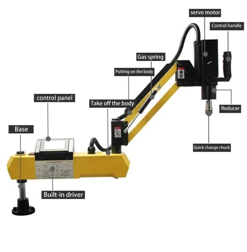 Metal Tapping Machine MR-16 M3 - Workshop Tools In Engineering recension och pris