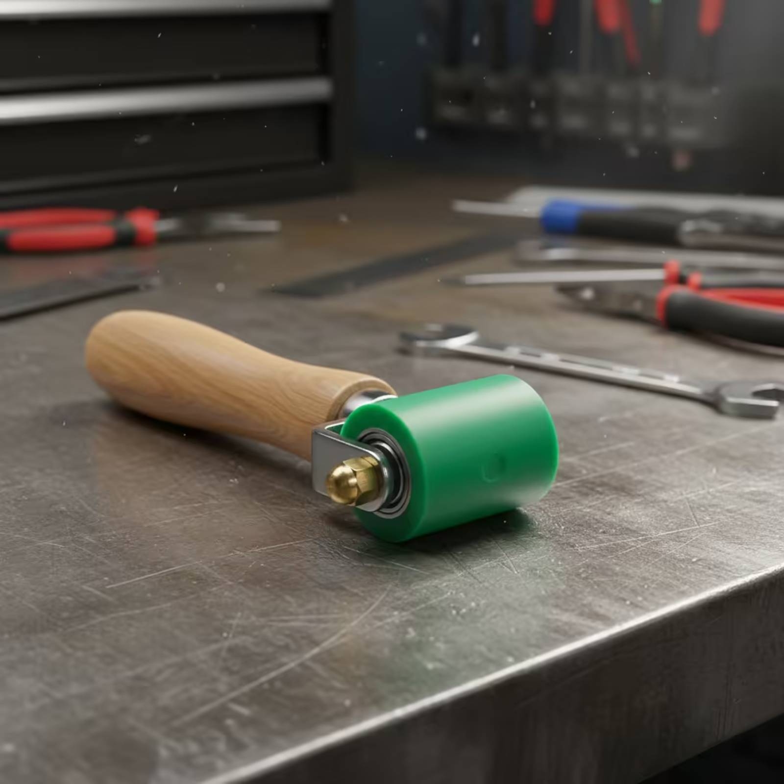Seam Roller with Wooden Handle - Workshop Tools Wood recension och pris