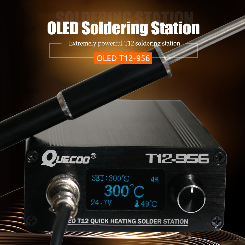 QUECOO T12-956 Soldering Digit - Tools For Electronic Workshop recension och pris