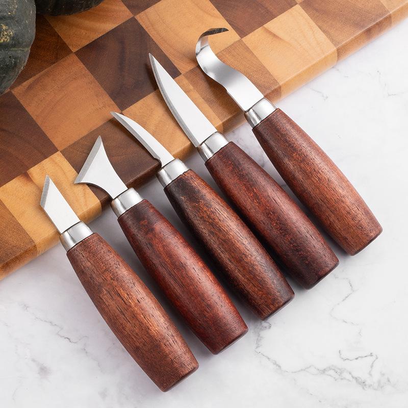 New 5pcs Tools For Wood Carvin - Chisel Set Wood recension och pris